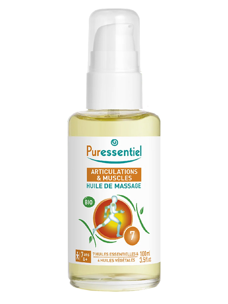 Puressentiel Articulations & Muscles Huile de Massage Bio 100 ml